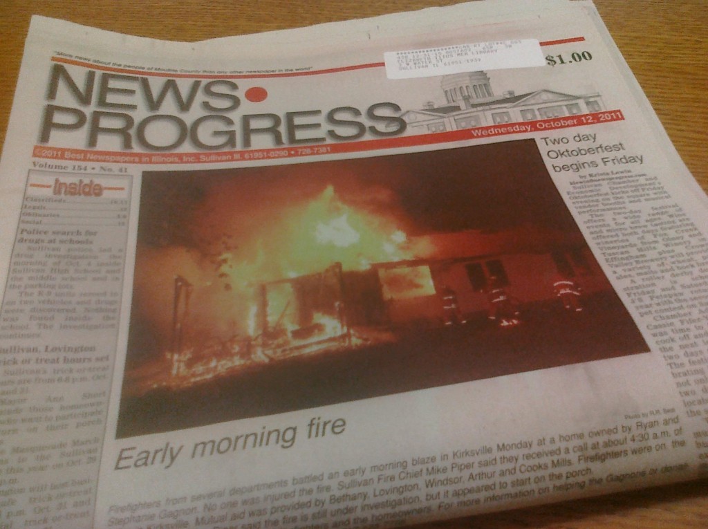 The Great Kirksville Fire of 2011