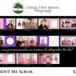 Photographer Product: 10×10 About Me Photography Album Design
