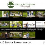 Photographer Product: 10×10 Simple Family Album