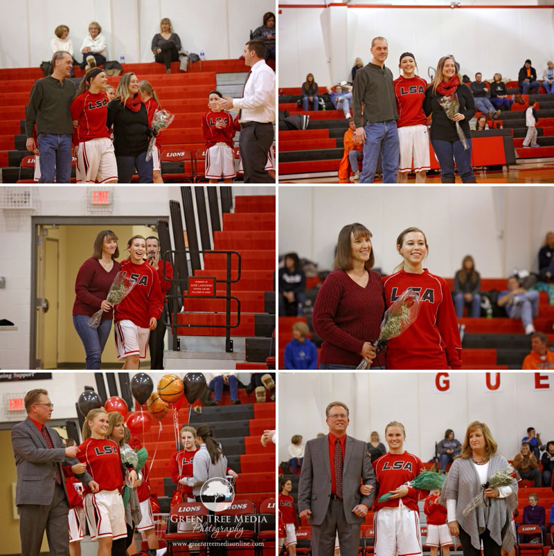 2015 LSA Varsity Girls Basketball & Senior Night