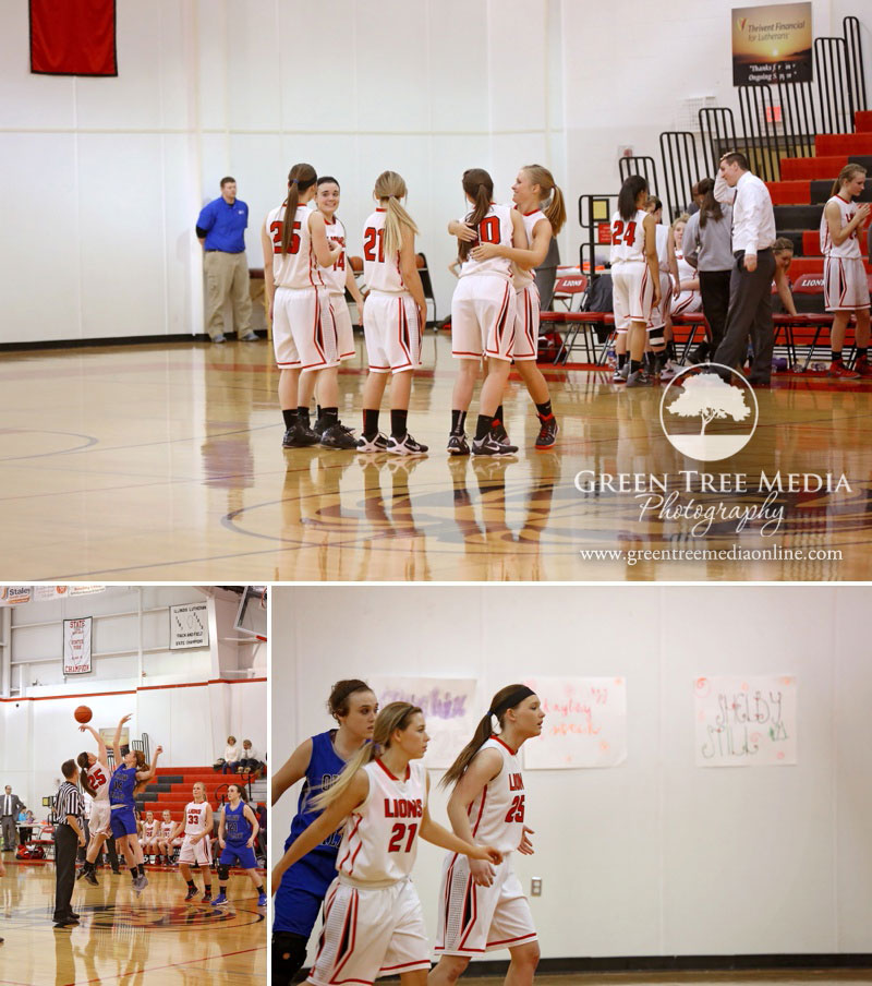 2015 LSA Varsity Girls Basketball & Senior Night