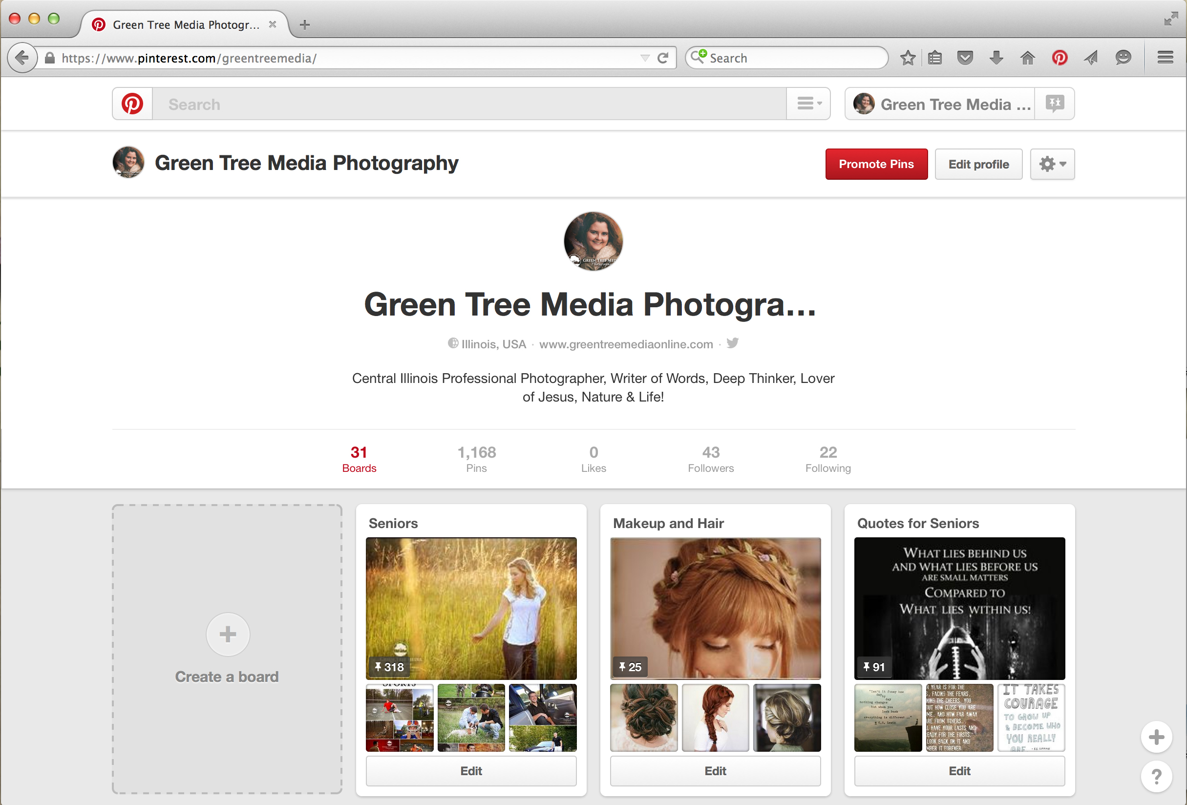 Green Tree Media Photography on Pinterest