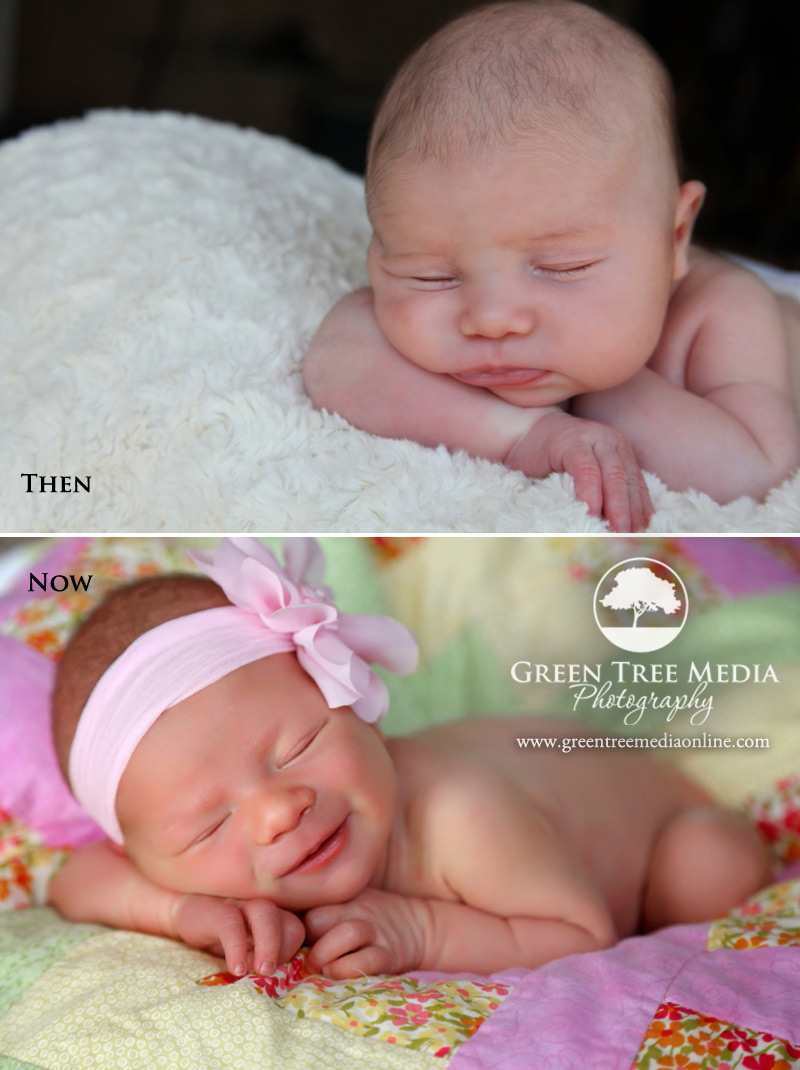 Then and Now: Newborn