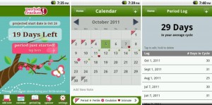 P Tracker App Screens