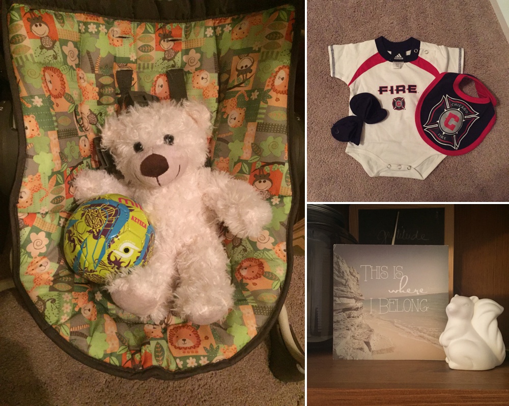 Christmas gifts for Baby Gagnon
