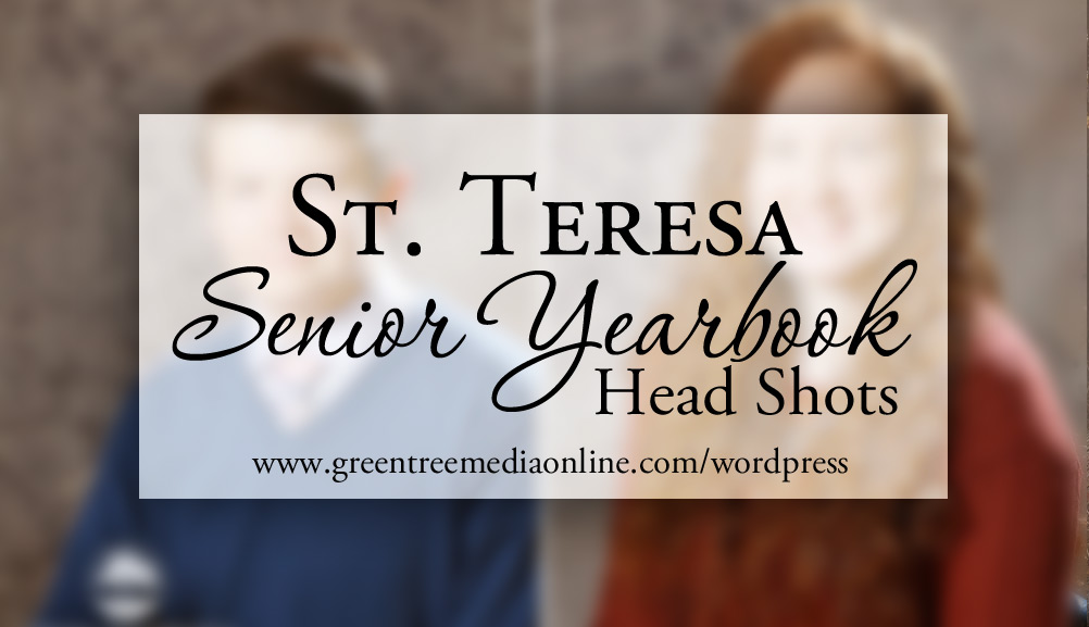 2015 St Teresa Senior Yearbook Head Shots