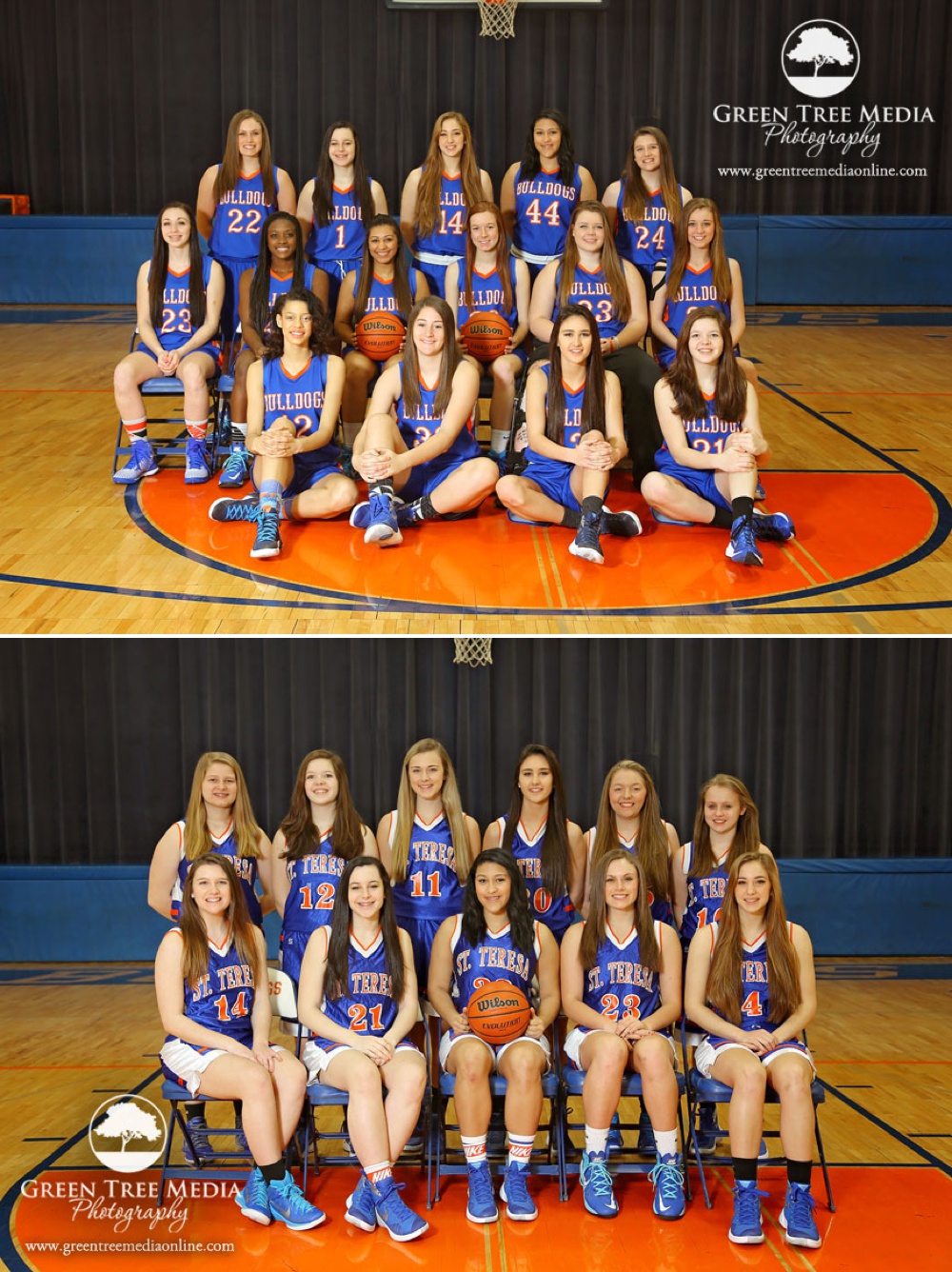 St. Teresa Girls Basketball 2016