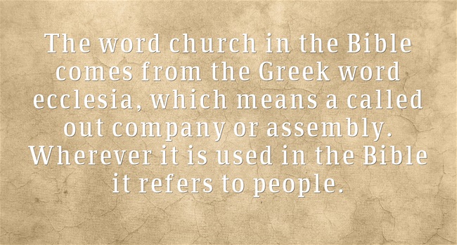 Bible Definition of Church