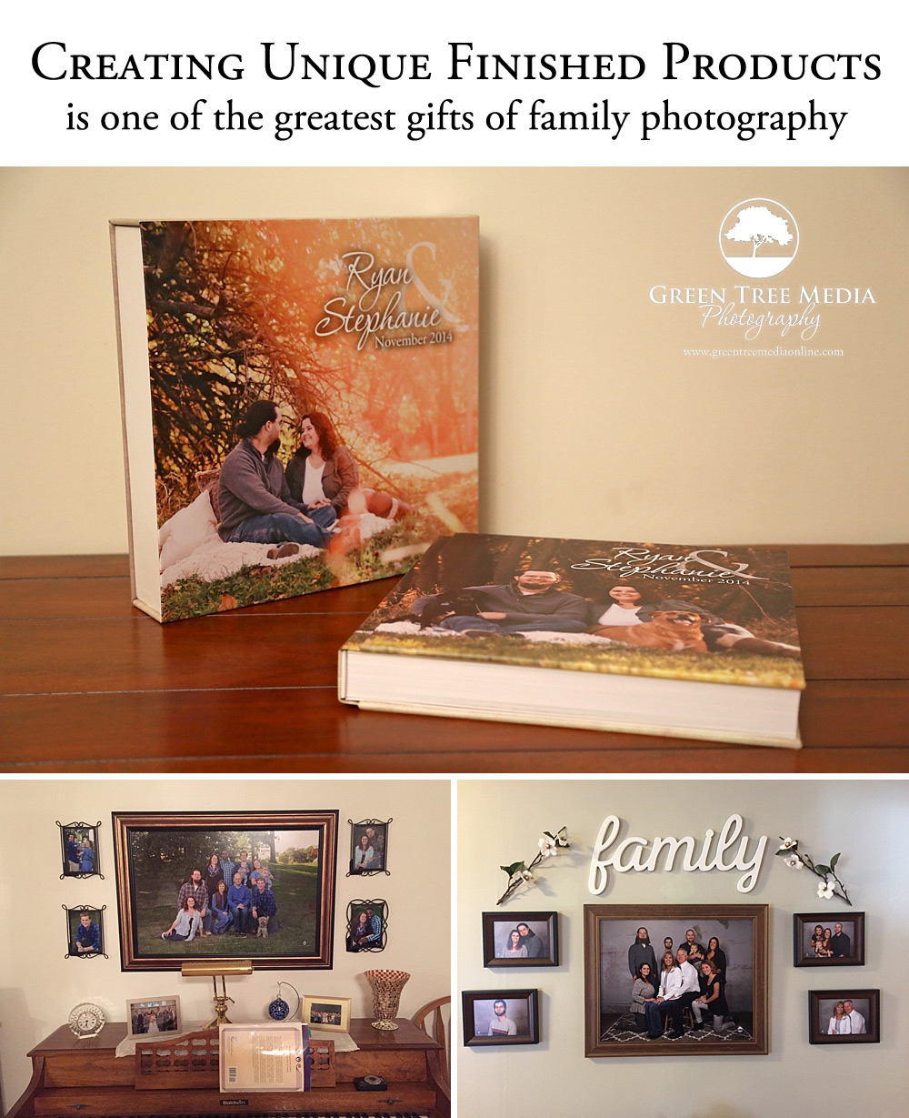 Family Photography: Creating Unique Finished Products