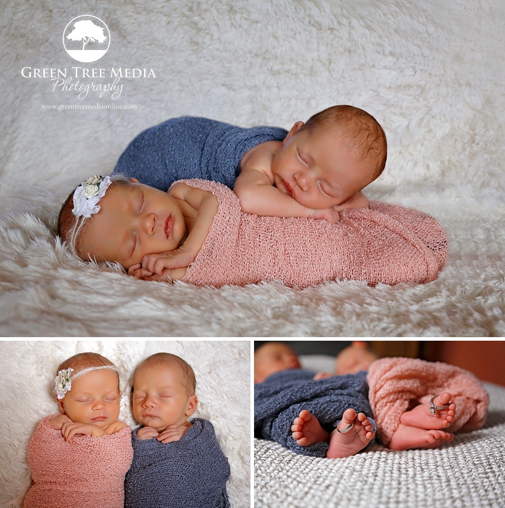 Asher & Brinley Nicholls Newborn Photography