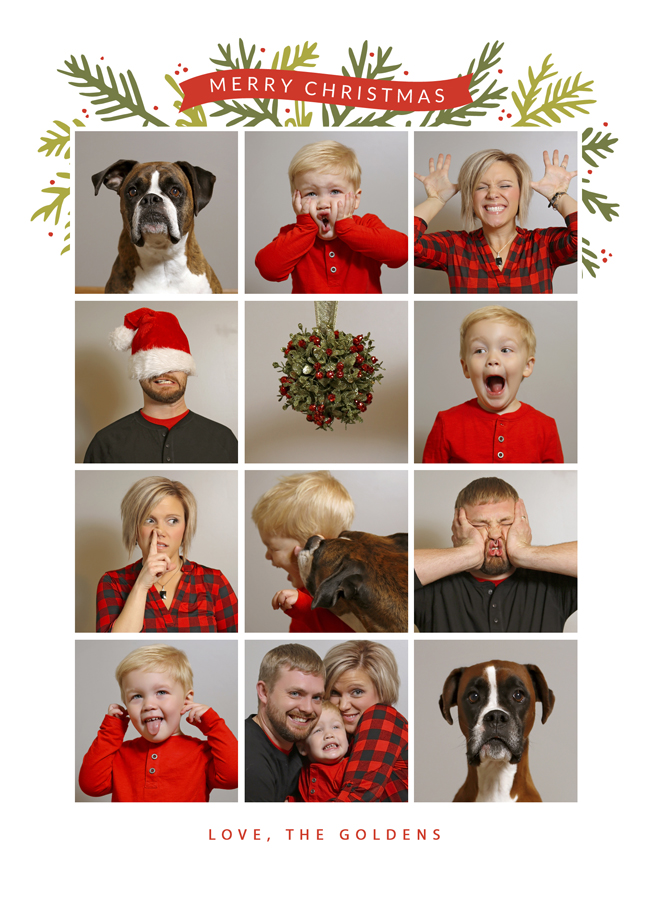 The Golden's Christmas Card
