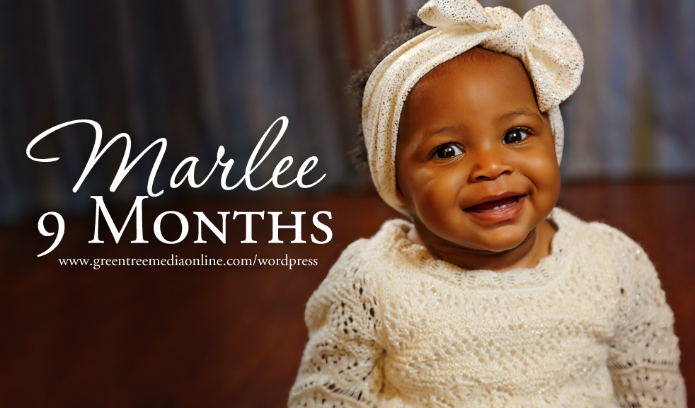 Marlee Nine Month Photos