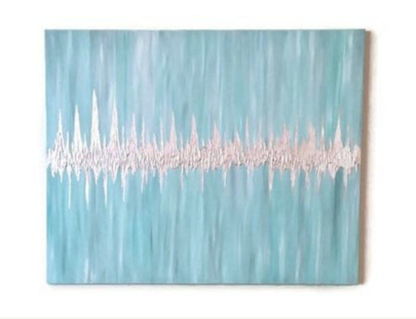 Baby Heartbeat Painting