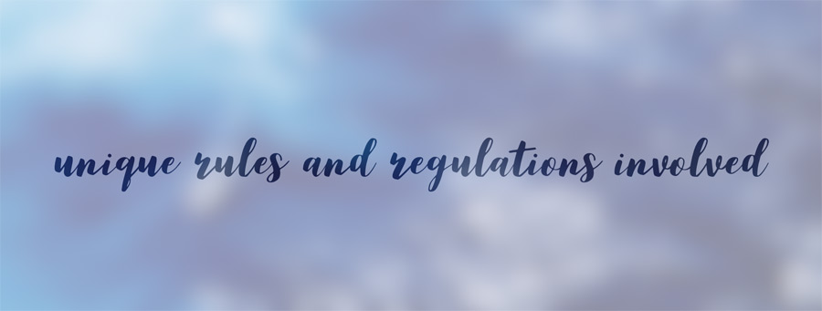 unique rules and regulation