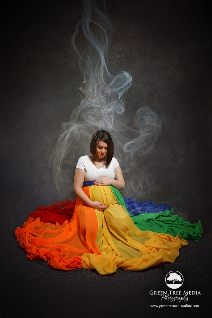 Courtney's Rainbow Baby Maternity Session